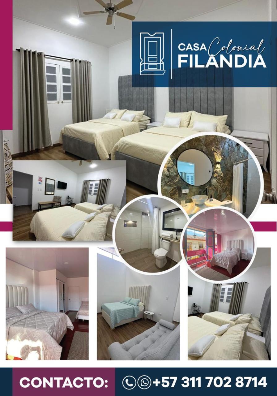 Casa Colonial Filandia Apartment Bagian luar foto